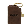 Japan Peanuts Mini Accessory Case With Carabiner - Snoopy : Bite Chocolate Bar - 2