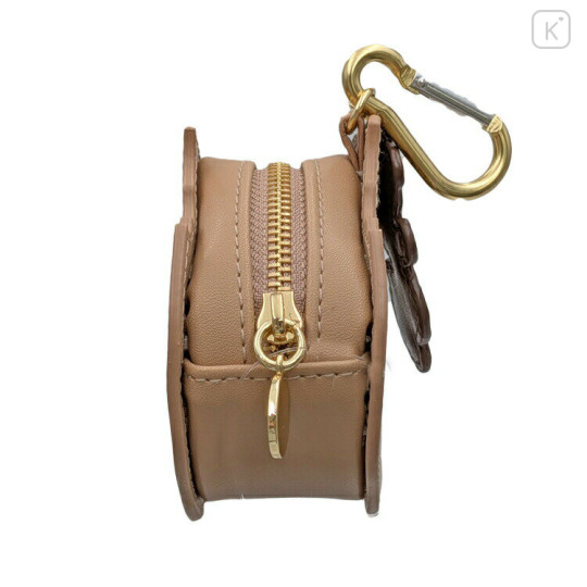 Japan Peanuts Mini Accessory Case With Carabiner - Snoopy : Bite Chocolate Cookie - 3