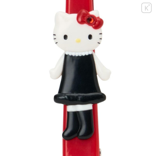 Japan Sanrio Beak Clip - Hello Kitty : Red - 4