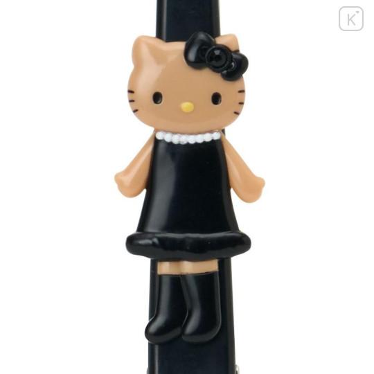 Japan Sanrio Beak Clip - Hello Kitty : Black - 4