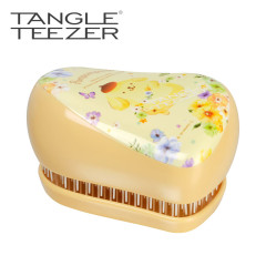 Japan Sanrio Tangle Teezer Hair Care Brush Compact Styler - Pompompurin : Flower Party