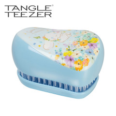 Japan Sanrio Tangle Teezer Hair Care Brush Compact Styler - Cinnamoroll : Flower Party