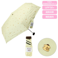 Japan Sanrio Wpc. Mini Folding Umbrella - Pompompurin : Heart