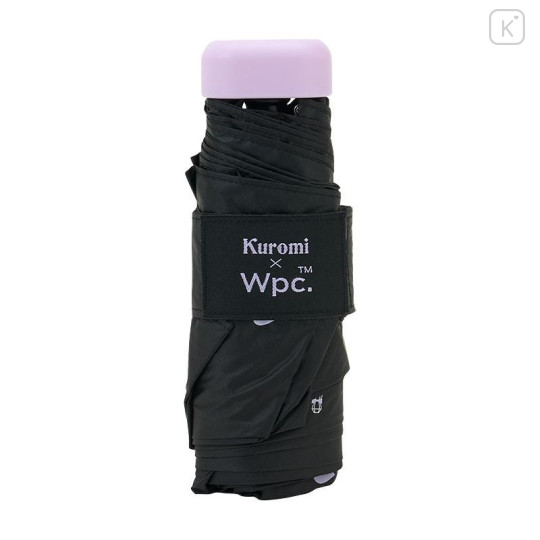 Japan Sanrio Wpc. Mini Folding Umbrella - Kuromi : Heart - 4