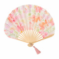 Japan Sanrio Wpc. Bamboo Fan with Gift Box - Hello Kitty - 1