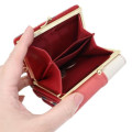 Japan Monchhichi Clasp Trifold Wallet - Red - 5
