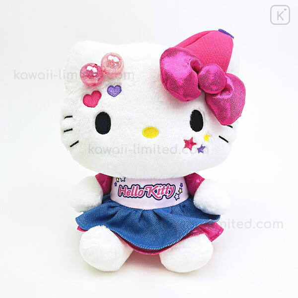 Japan Sanrio Plush Toy (S) - Hello Kitty : Vivid Color Y2K