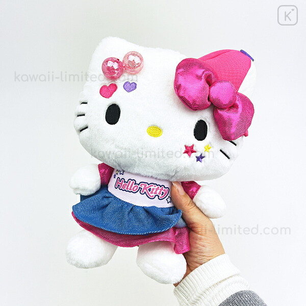 Japan Sanrio Plush Toy (S) - Hello Kitty : Vivid Color Y2K