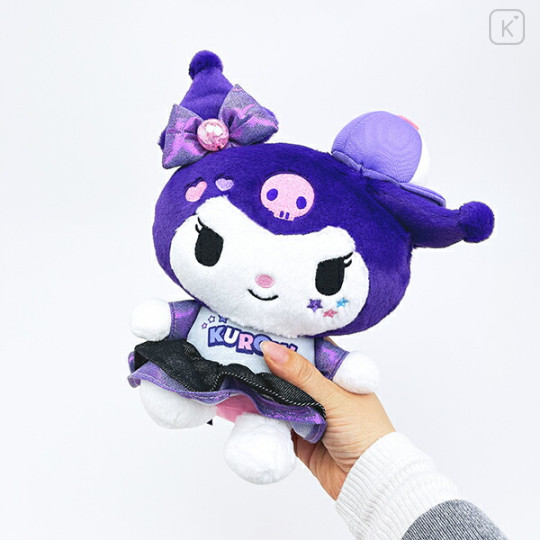Japan Sanrio Plush Toy (S) - Kuromi : Vivid Color Y2K - 3