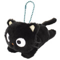 Japan Sanrio Mascot Holder - Chococat : Pet a Cat on Knee - 1