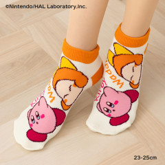 Japan Kirby Sneaker Socks - Kirby & Waddle Dee