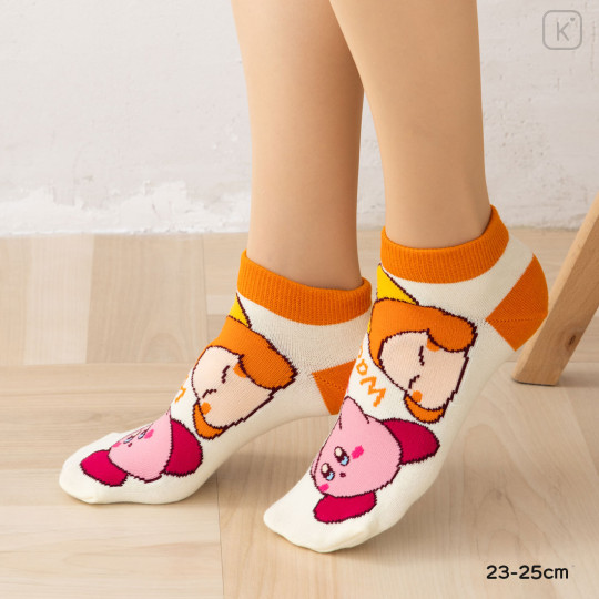 Japan Kirby Sneaker Socks - Kirby & Waddle Dee - 2
