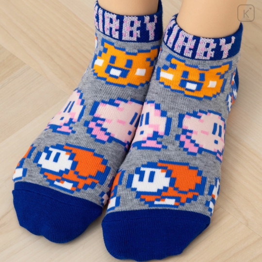 Japan Kirby Sneaker Socks - Kirby : Pixel Art - 3