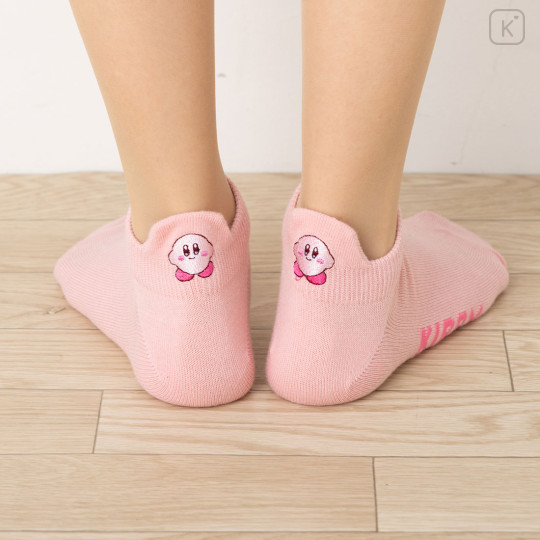 Japan Kirby Embroidered Sneaker Socks - Kirby - 3
