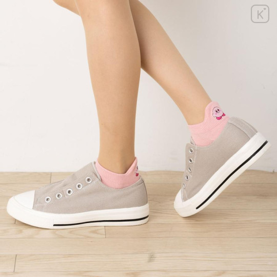 Japan Kirby Embroidered Sneaker Socks - Kirby - 5