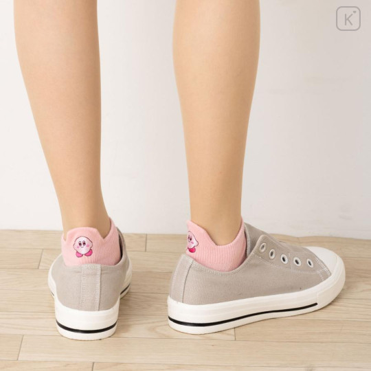 Japan Kirby Embroidered Sneaker Socks - Kirby - 6