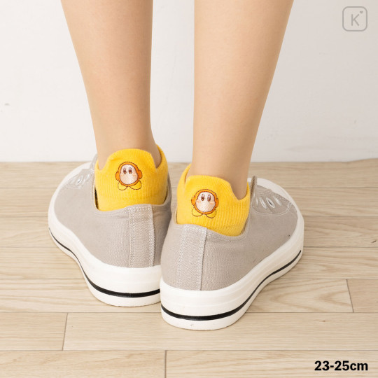 Japan Kirby Embroidered Sneaker Socks - Waddle Dee - 1