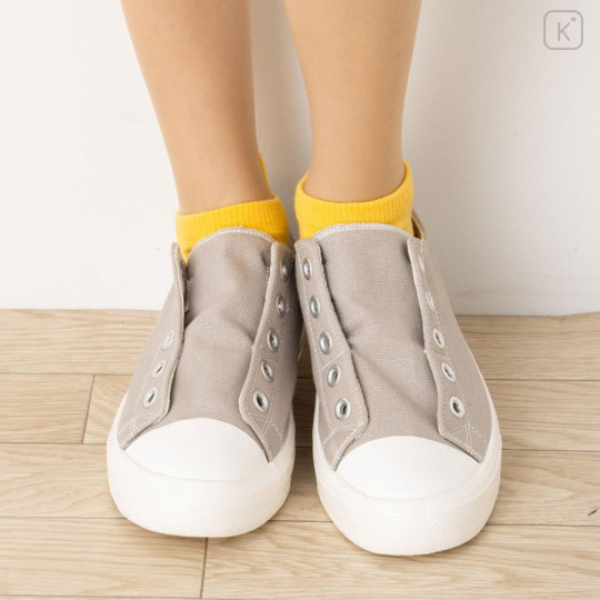 Japan Kirby Embroidered Sneaker Socks - Waddle Dee - 4