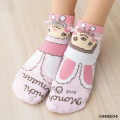 Japan Monchhichi Puppet Socks - Pink - 1