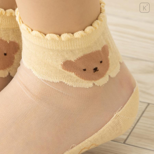 Japan Miffy See-through Socks - Boris : Pink - 4