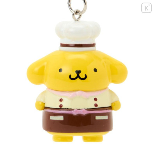 Japan Sanrio Original Strap & Sticker Set - Pompompurin : Supercute Adventures My Dream Smartphone - 4