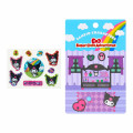 Japan Sanrio Original Strap & Sticker Set - Kuromi : Supercute Adventures My Dream Smartphone - 2