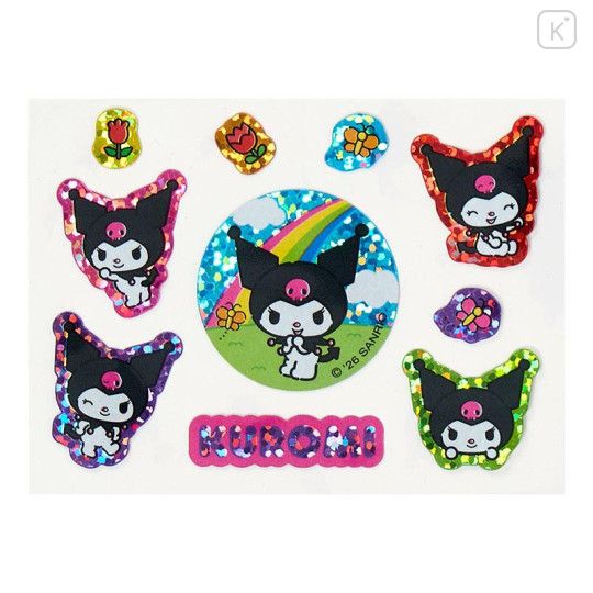 Japan Sanrio Original Strap & Sticker Set - Kuromi : Supercute Adventures My Dream Smartphone - 6