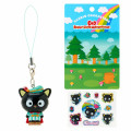 Japan Sanrio Original Strap & Sticker Set - Chococat : Supercute Adventures My Dream Smartphone - 1