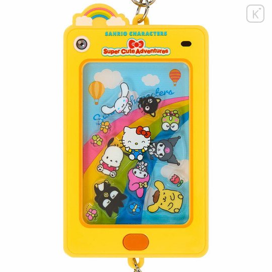 Japan Sanrio Original Smartphone Charm - Supercute Adventures My Dream Smartphone Yellow - 3