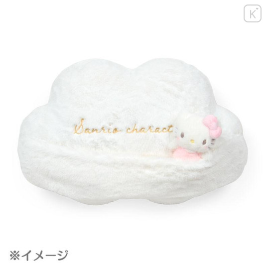 Japan Sanrio Original Cushion - Nap on Fluffy White Cloud - 6