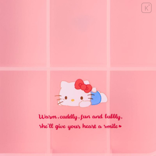 Japan Sanrio Original Book-shaped Storage Case (S) - Hello Kitty - 6