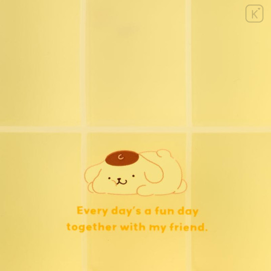 Japan Sanrio Original Book-shaped Storage Case (S) - Pompompurin - 6