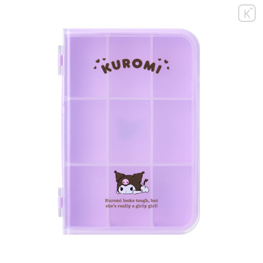 Japan Sanrio Original Book-shaped Storage Case (S) - Kuromi - 1