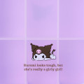 Japan Sanrio Original Book-shaped Storage Case (S) - Kuromi - 6