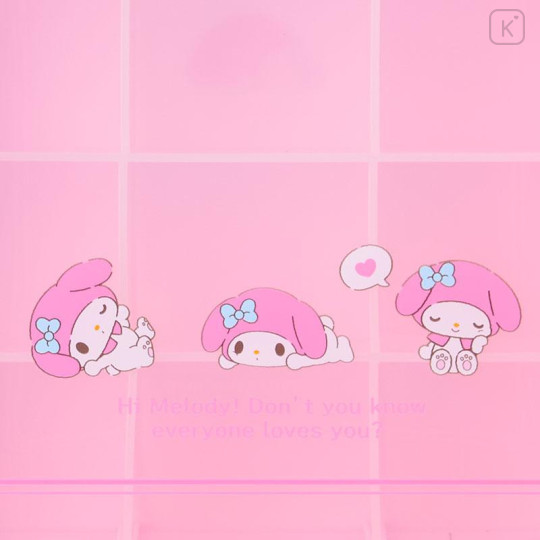 Japan Sanrio Original Book-shaped Storage Case (M) - My Melody - 6