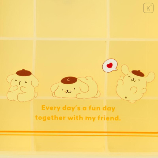 Japan Sanrio Original Book-shaped Storage Case (M) - Pompompurin - 6