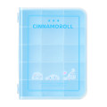 Japan Sanrio Original Book-shaped Storage Case (M) - Cinnamoroll - 1