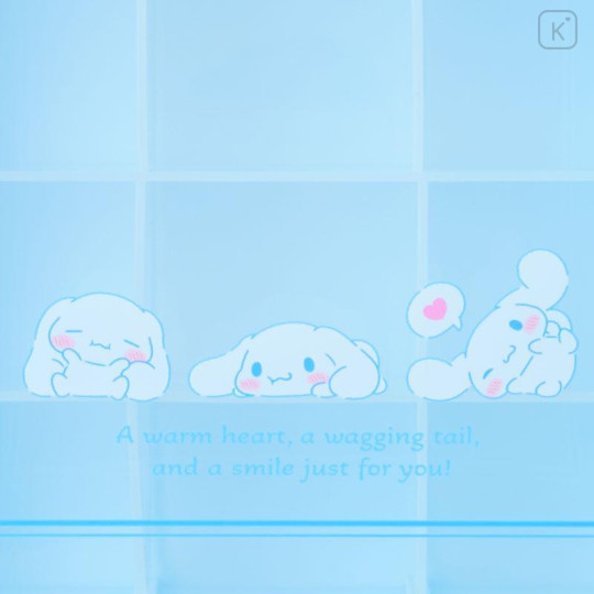 Japan Sanrio Original Book-shaped Storage Case (M) - Cinnamoroll - 6