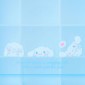 Japan Sanrio Original Book-shaped Storage Case (M) - Cinnamoroll - 6