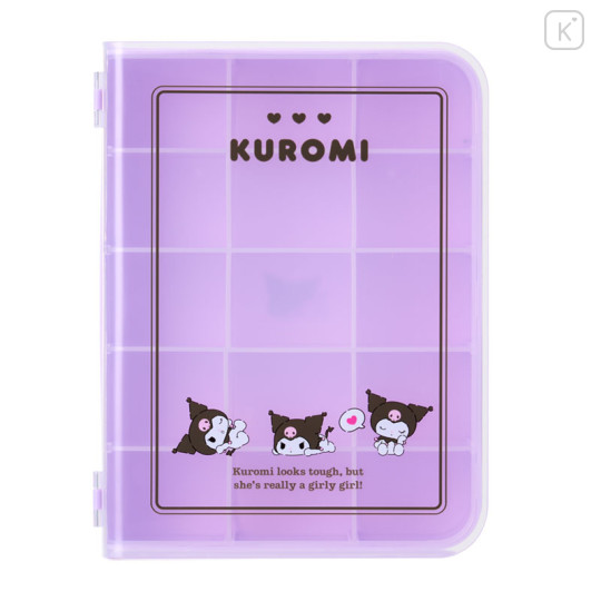 Japan Sanrio Original Book-shaped Storage Case (M) - Kuromi - 1
