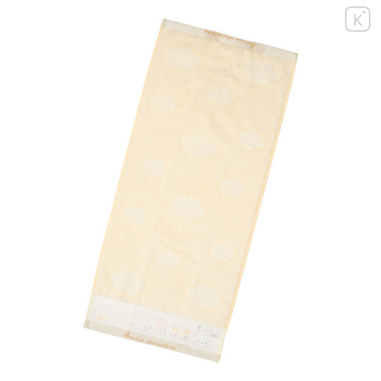 Japan Sanrio Original Face Towel - Nap on Fluffy White Cloud - 1