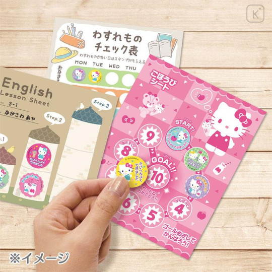 Japan Sanrio Petit Reward Sticker Set - Hello Kitty - 5