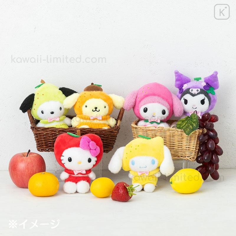 Japan Sanrio Original Mascot Holder - My Melody : Fruit | Kawaii