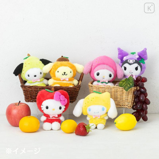 Japan Sanrio Original Mascot Holder - Pompompurin : Fruit - 5