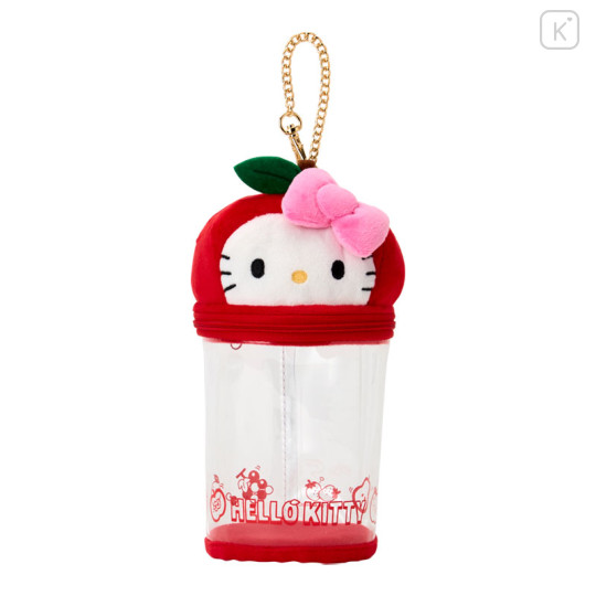 Japan Sanrio Original Vinyl Pouch Charm - Hello Kitty : Fruit - 1