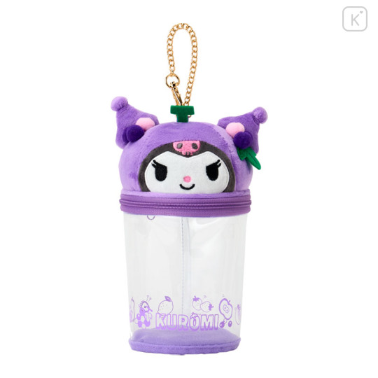 Japan Sanrio Original Vinyl Pouch Charm - Kuromi : Fruit - 1