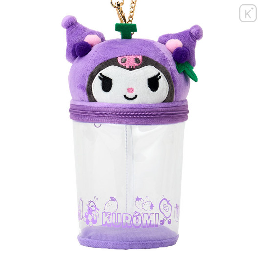 Japan Sanrio Original Vinyl Pouch Charm - Kuromi : Fruit - 2
