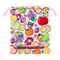 Japan Sanrio Original Drawstring Bag Set - Fruit - 3