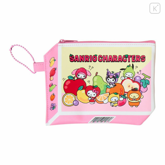 Japan Sanrio Original Eco Bag with Case - Fruit - 3