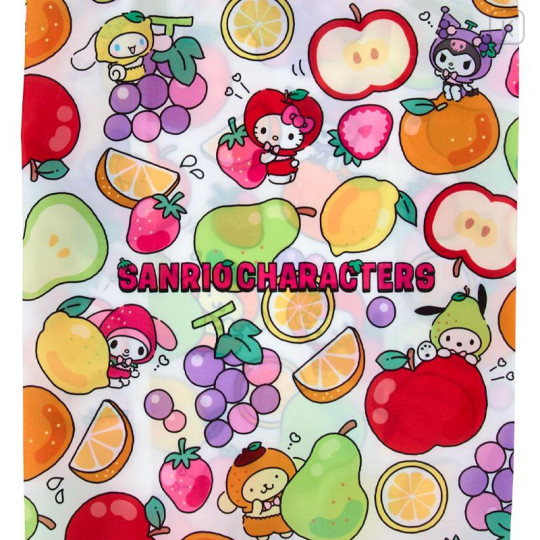 Japan Sanrio Original Eco Bag with Case - Fruit - 5